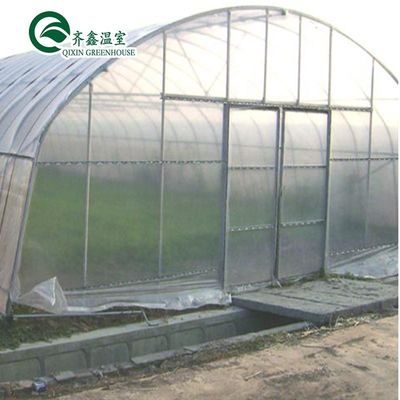 Estrutura de aço galvanizado a quente de alumínio Agricultura Túnel Estufas para vegetais