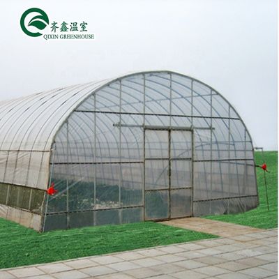 Estrutura de aço galvanizado a quente de alumínio Agricultura Túnel Estufas para vegetais