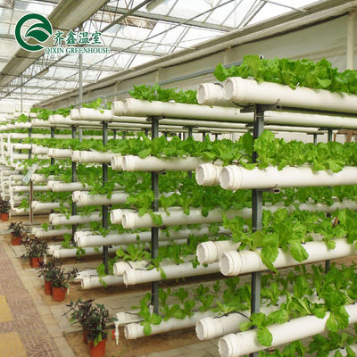 Sistema hidropónico vertical revestido de vidro para o cultivo de vegetais, frutas e flores