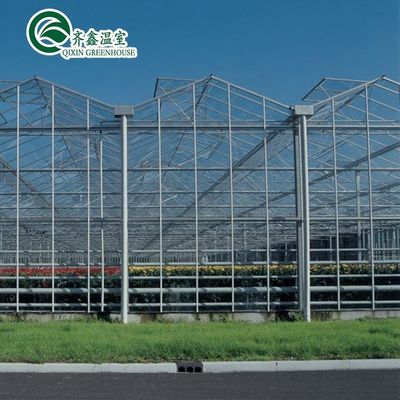 Partes de estrutura de estufa de alumínio adequadas para estufas agrícolas de várias faixas