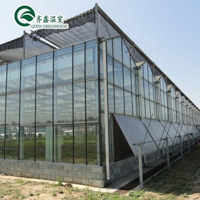 Partes de estrutura de estufa de alumínio adequadas para estufas agrícolas de várias faixas