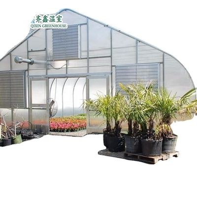 Estufas de jardim pequenas com camada dupla e caixa de controle automática